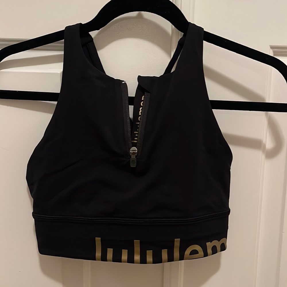 lululemon high neck energy bra